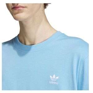 NWT adidas Originals Trefoil T Shirt Men’s Sz L Embroidered Cotton Blue